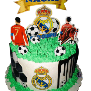 Cake con temática de CR7