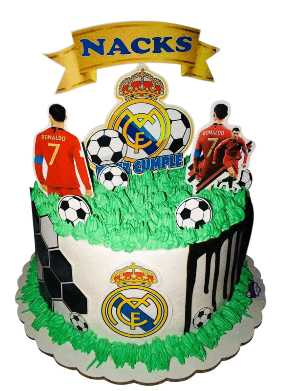 Cake con temática de CR7
