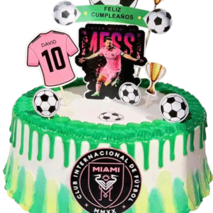 Cake con temática de Messi