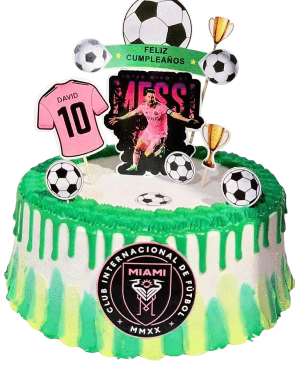 Cake con temática de Messi