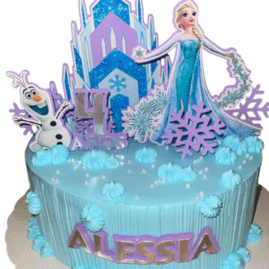 Cake con temática de Frozen