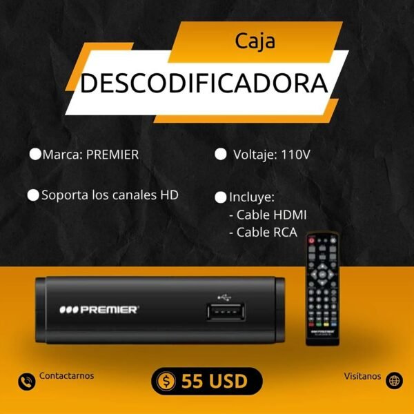 Caja descodificadora