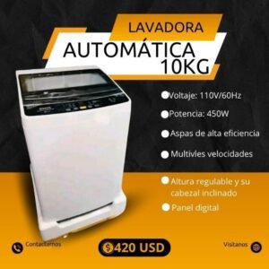 Lavadora automática Chiq 10kg
