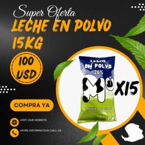 leche en polvo 15kg