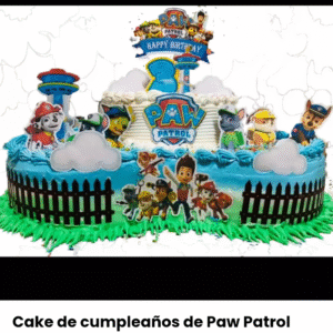 Cake de cumpleaños de Paw Patrol 2ps