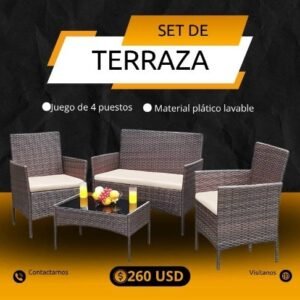 Juego De Terraza