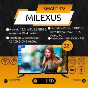Smart TV Milexus 32"