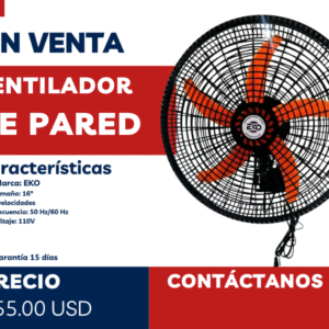 Ventilador de pared