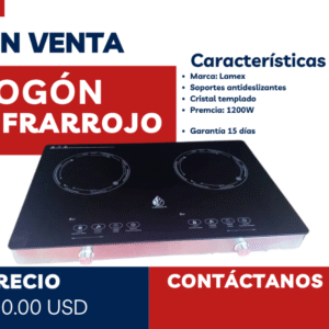 Fogón Infrarrojo Doble