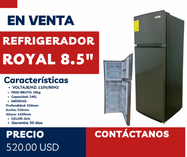 Refrigerador Lamex 8.5kg