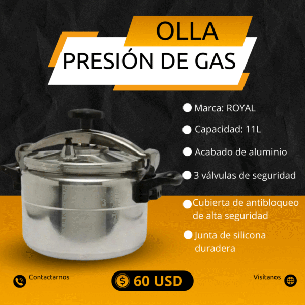 Olla de Presión 11L