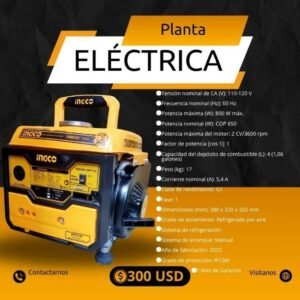 Planta Eléctrica Incco