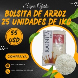 Bolsita de Arroz 25kg