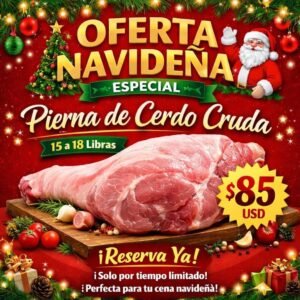 Pierna de cerdo Cruda (15 a 18 lb)